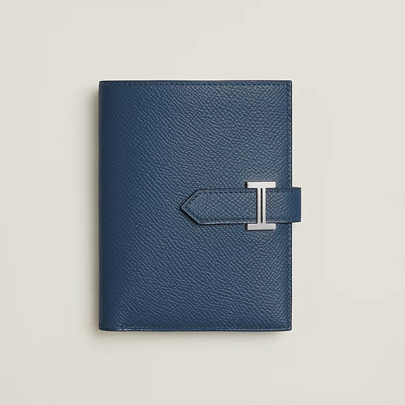 Hermes Bearn Compact Monochrome Wallet - Image 11
