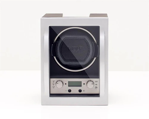 WOLF Module 4.1 Stackable Single Watch Winder w/Cover – 3 Units - Image 2