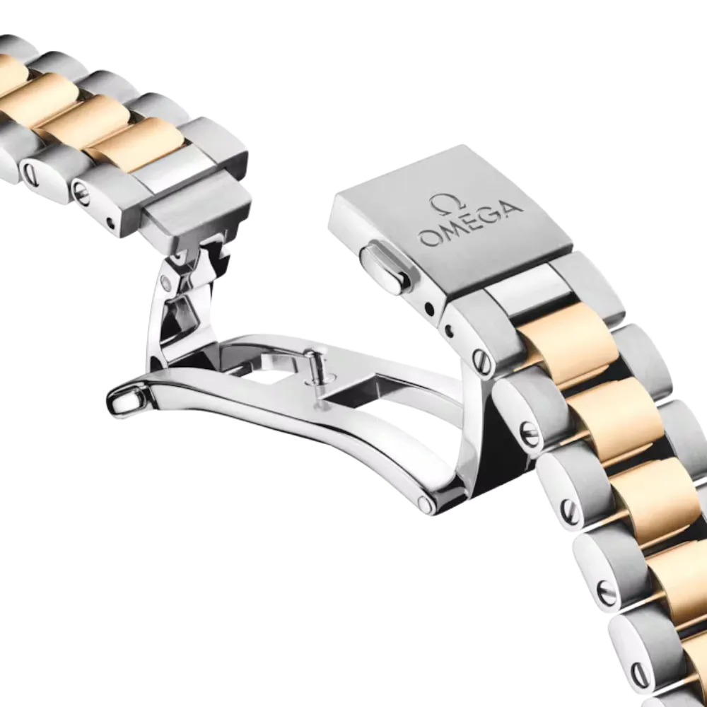 Seamaster Aqua Terra 150M 30 mm, steel ‑ Moonshine gold on steel ‑ Moonshine gold Ref. 220.25.30.20.55.001 - Image 3