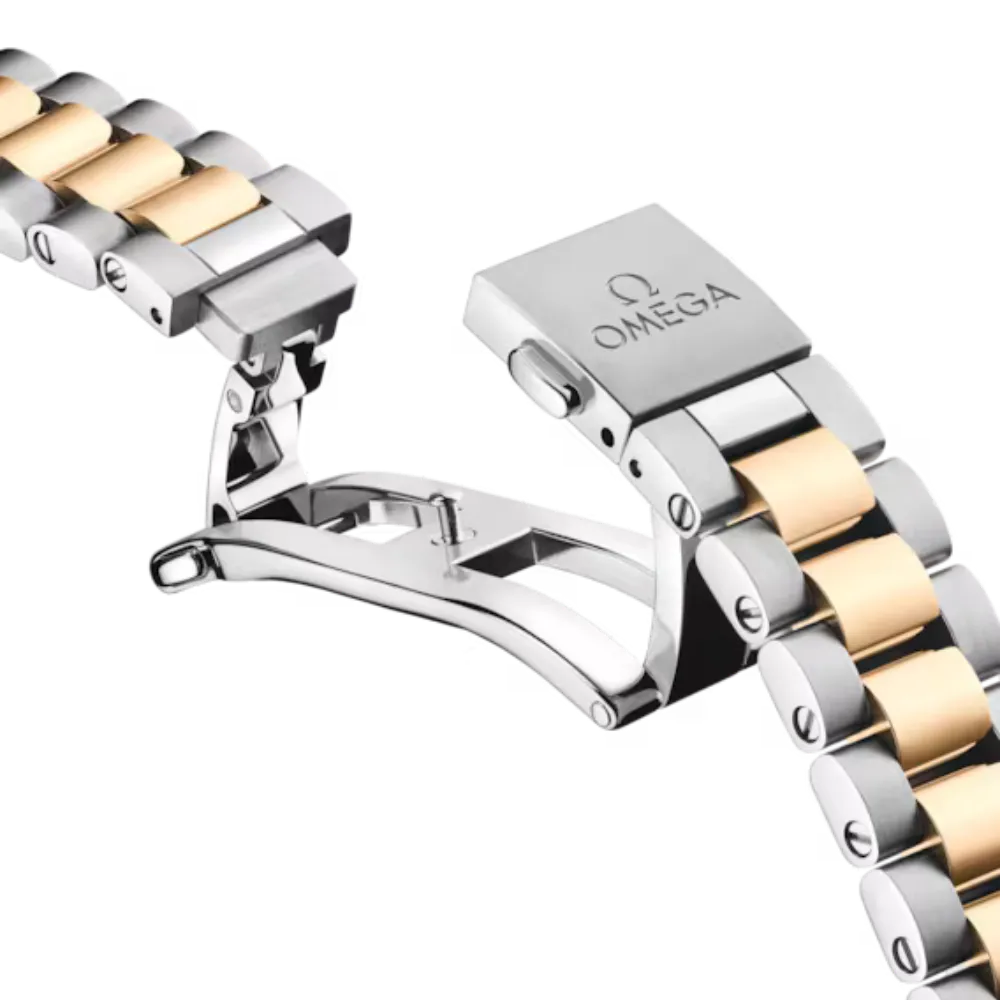 Seamaster Aqua Terra 150M 30 mm, steel ‑ Sedna gold on steel ‑ Sedna gold Ref. 220.20.30.20.63.001 - Image 6