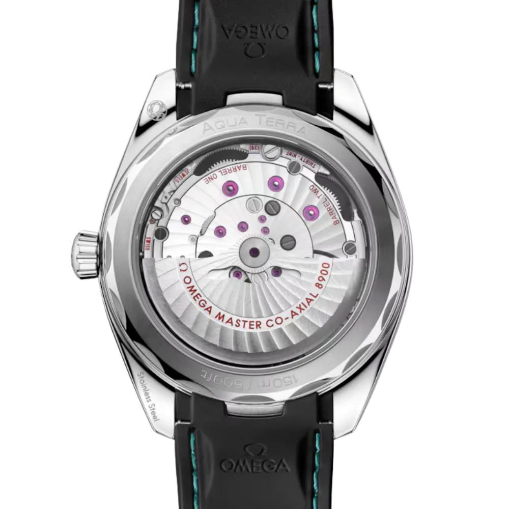 Seamaster Aqua Terra 150M 41 mm, steel on rubber strap Ref. 220.32.41.21.03.001 - Image 2