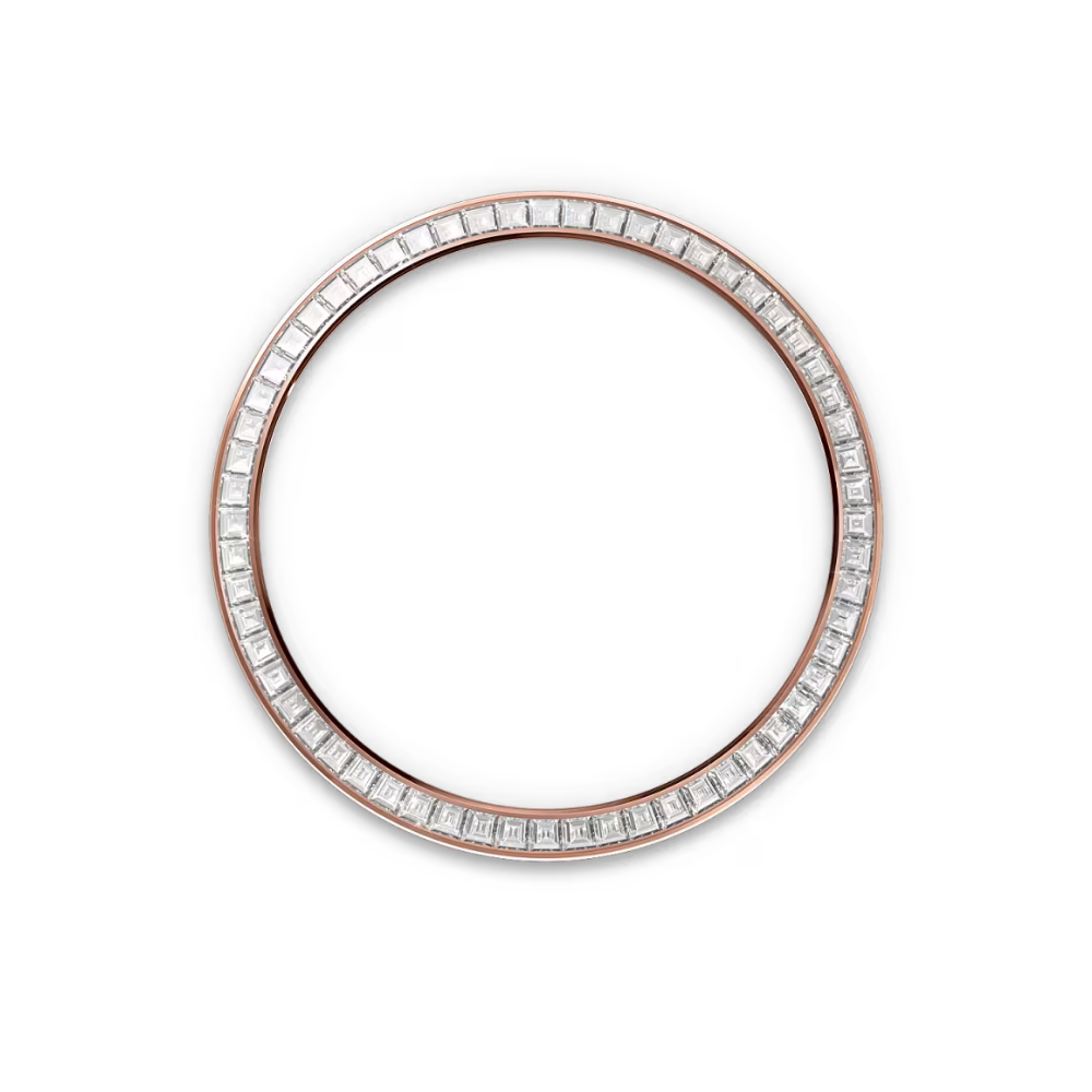 Rolex Day-Date 36 Everose Gold & Diamond Bezel Green Dial 128395TBR – Luxury President Watch - Image 5